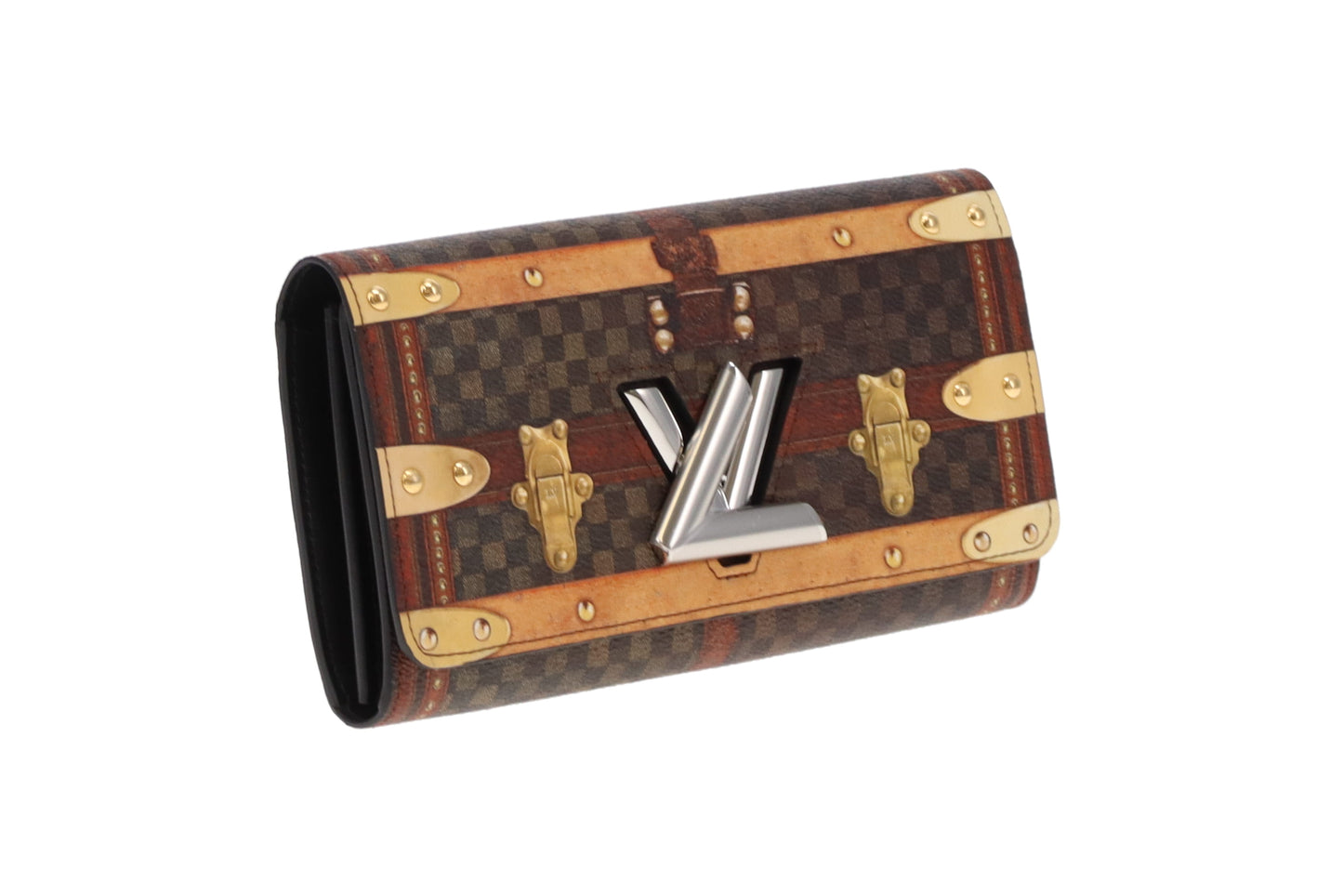 Louis Vuitton Twist Wallet Transformed Damier Ebene Time Trunk TN2188 - 2018