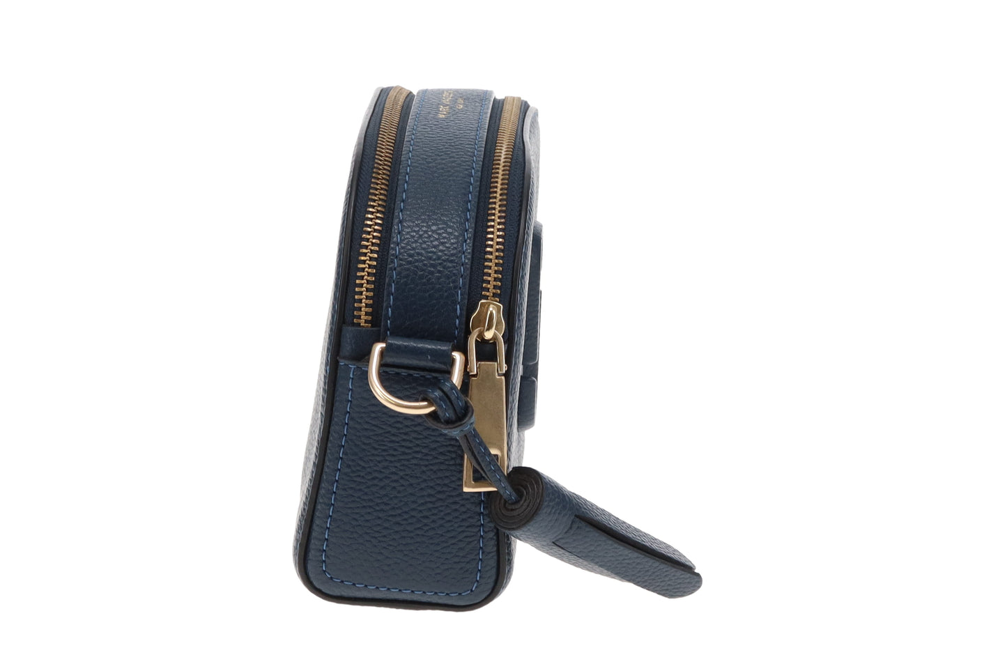 Marc Jacobs Shutter Crossbody Navy Leather
