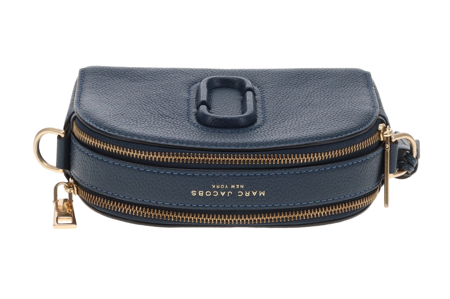 Marc Jacobs Shutter Crossbody Navy Leather