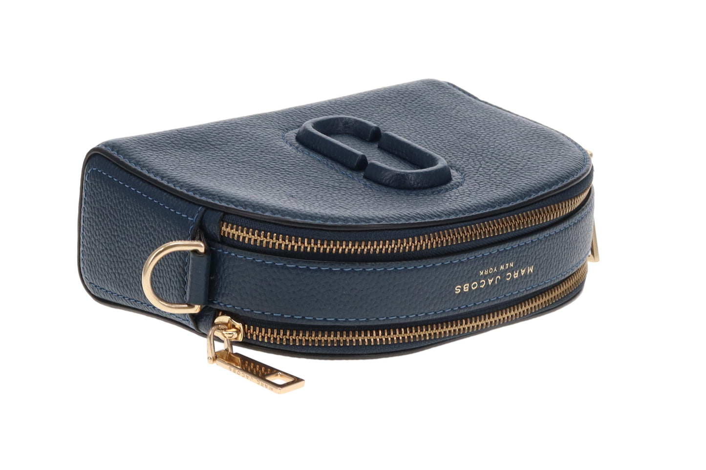 Marc Jacobs Shutter Crossbody Navy Leather