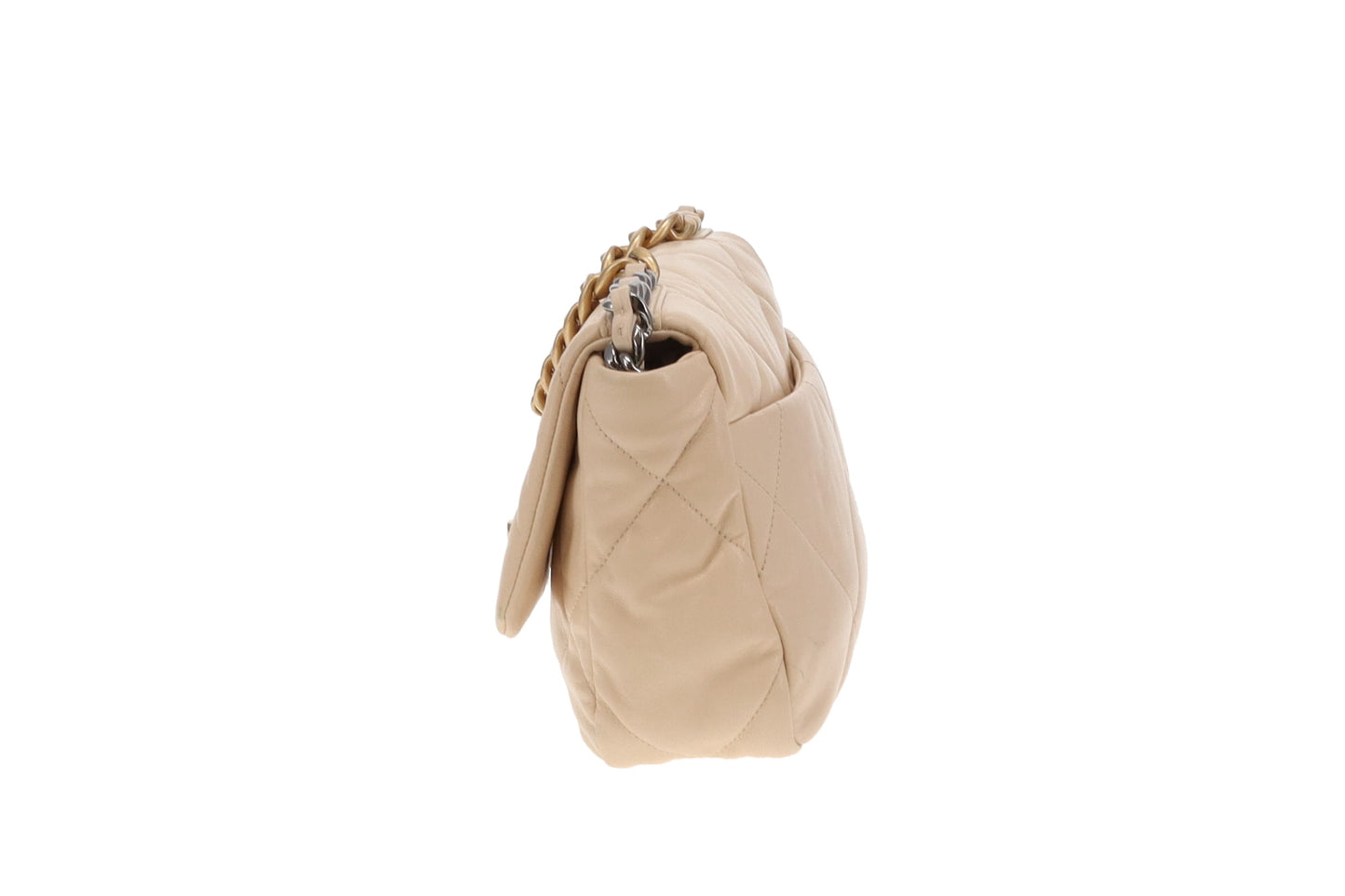 Chanel Beige Small 19 Flap Bag 2020