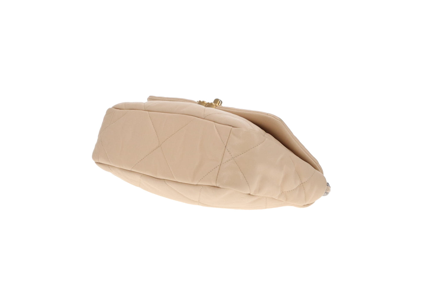 Chanel Beige Small 19 Flap Bag 2020