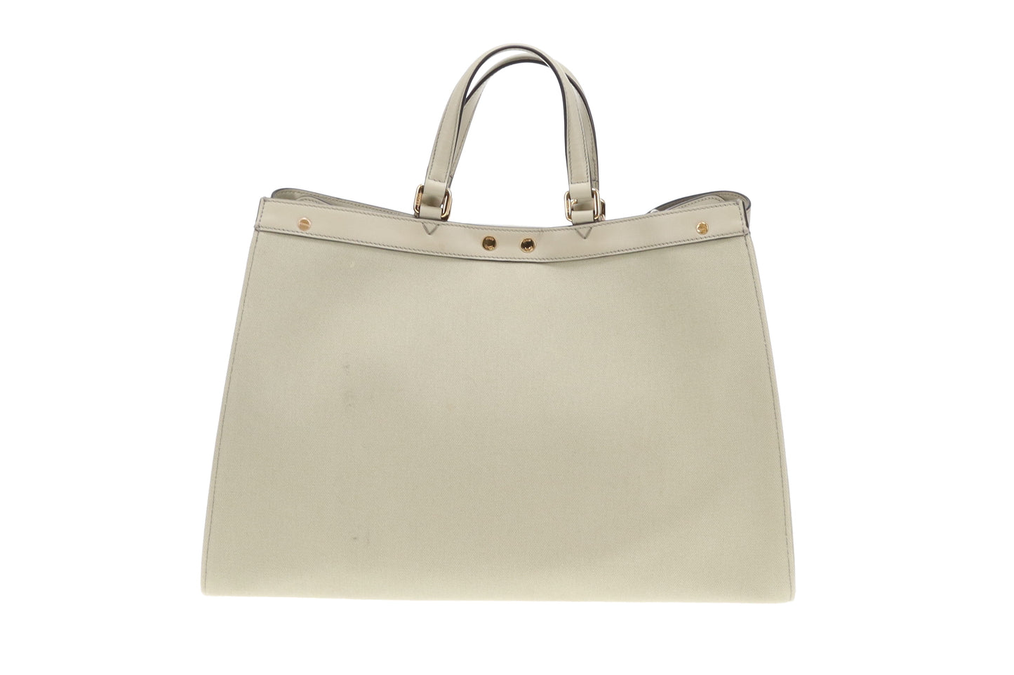 Fendi Green Tea Peekaboo FF Logo X-Tote