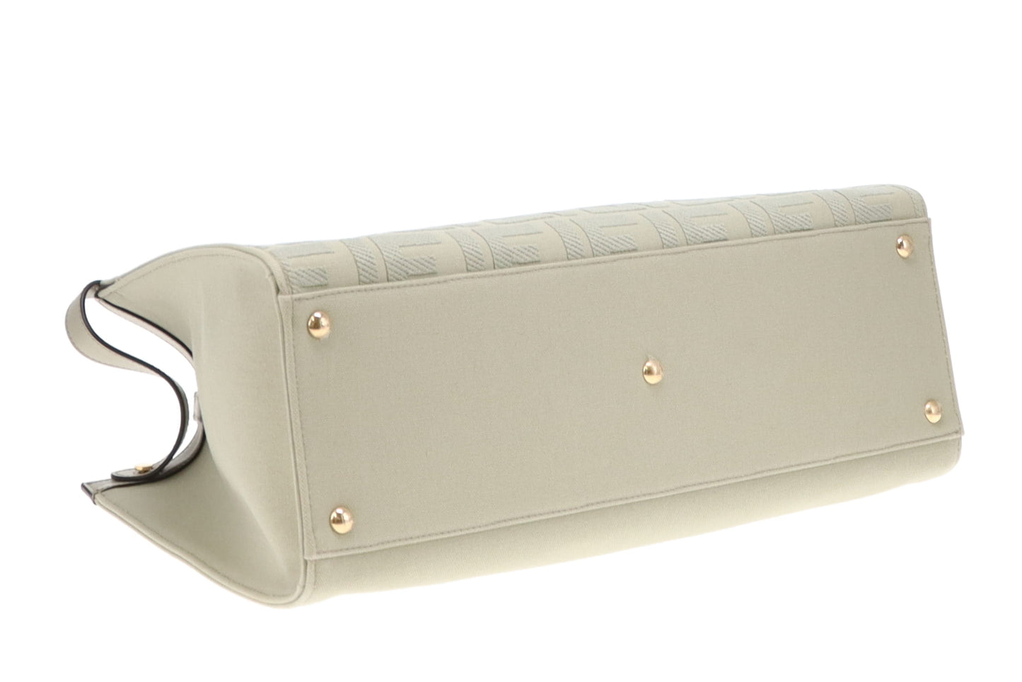 Fendi Green Tea Peekaboo FF Logo X-Tote