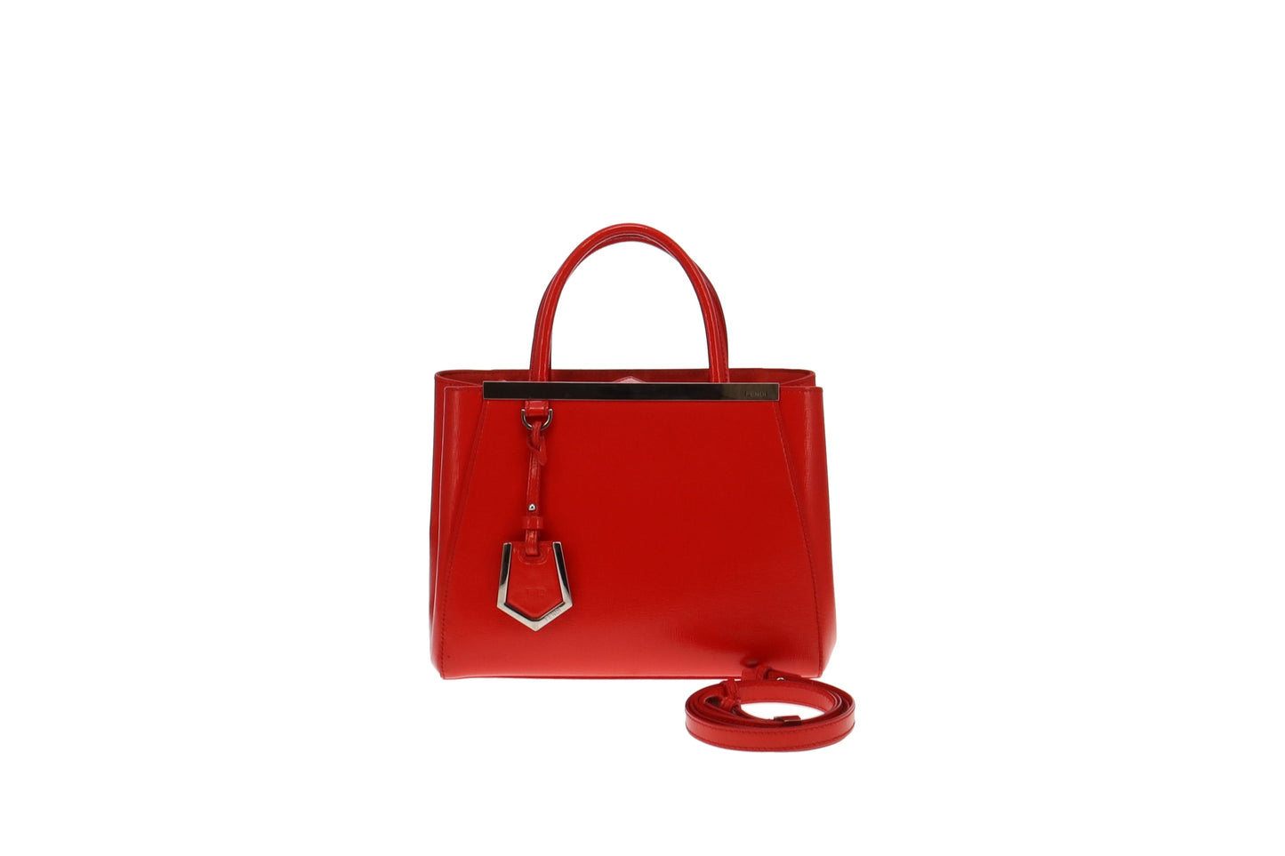 Fendi Red Patent Leather Petite 2Jour