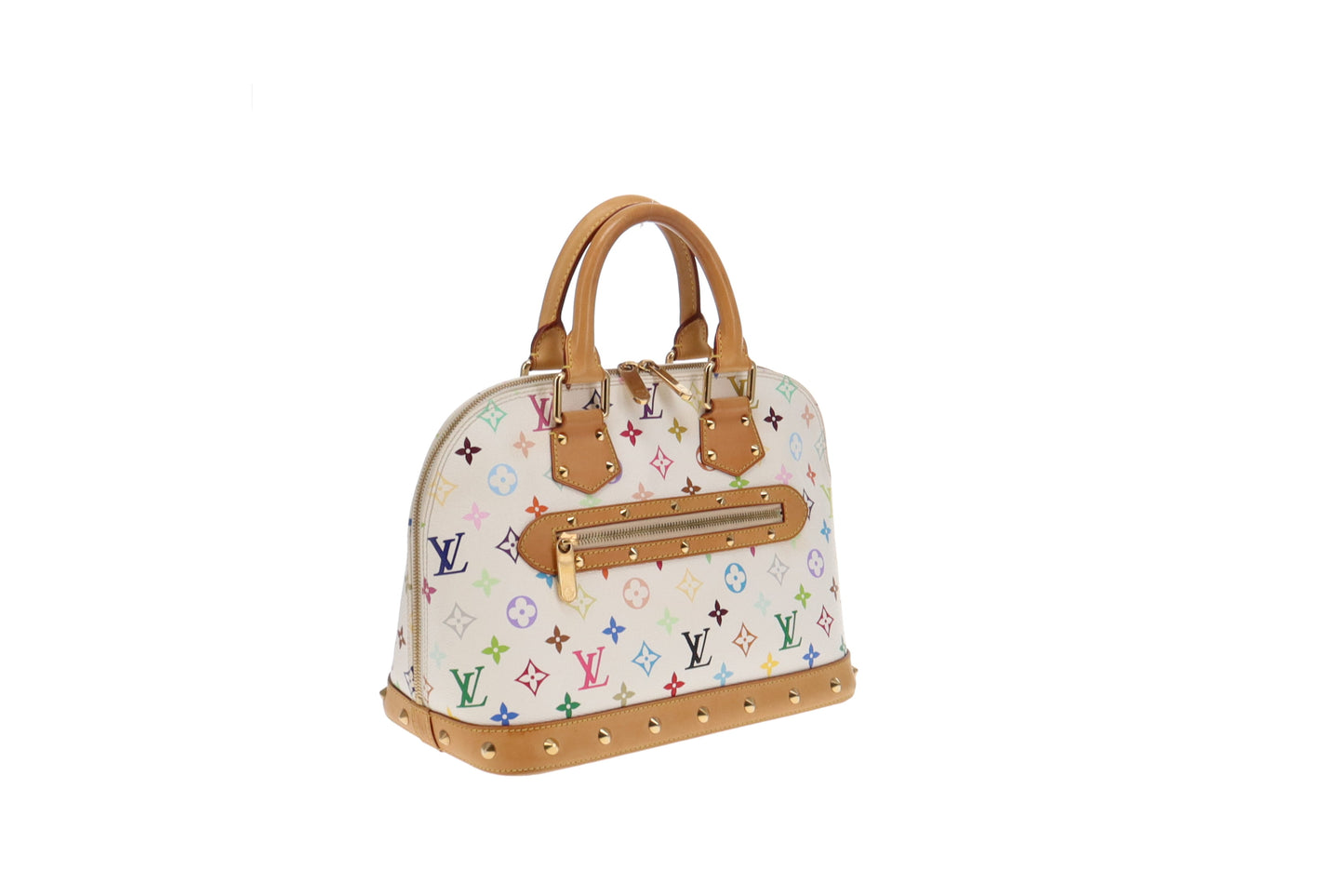 Louis Vuitton Takashi Murakami White Multi Alma
