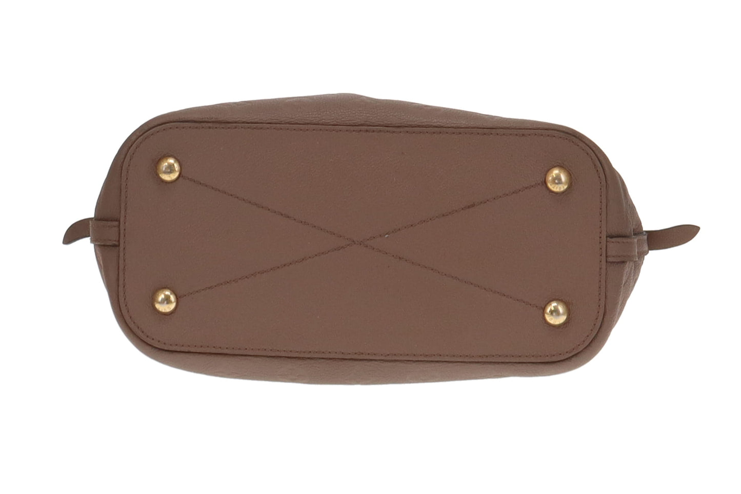 Louis Vuitton Taupe Monogram Empreinte Mazarine MM Bag