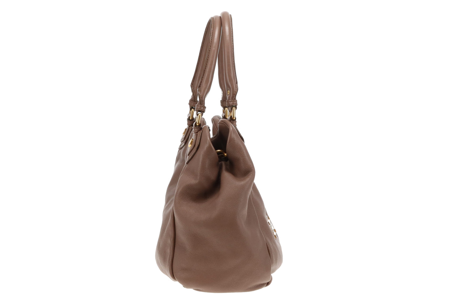 Marc Jacobs Taupe Classic Q Fran Bag