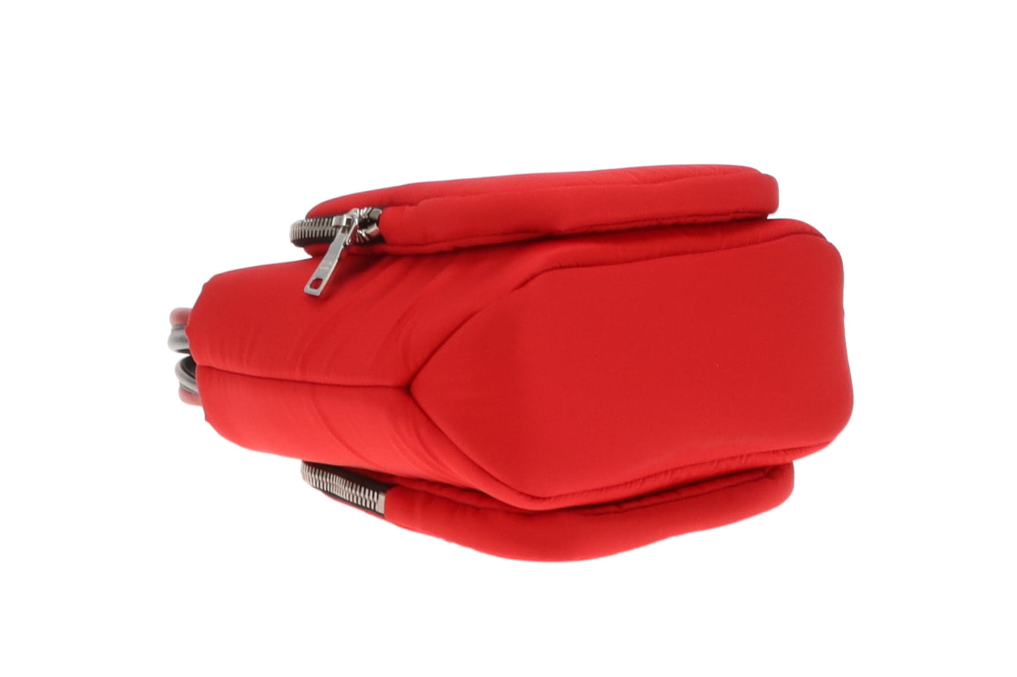 Prada Pocket Small Cargo Tote Red Tessuto Nylon