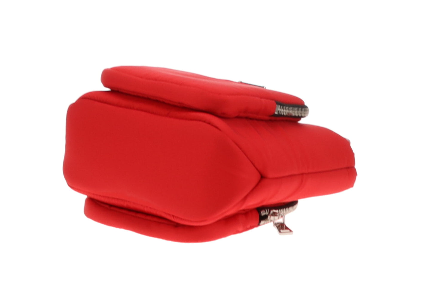 Prada Pocket Small Cargo Tote Red Tessuto Nylon