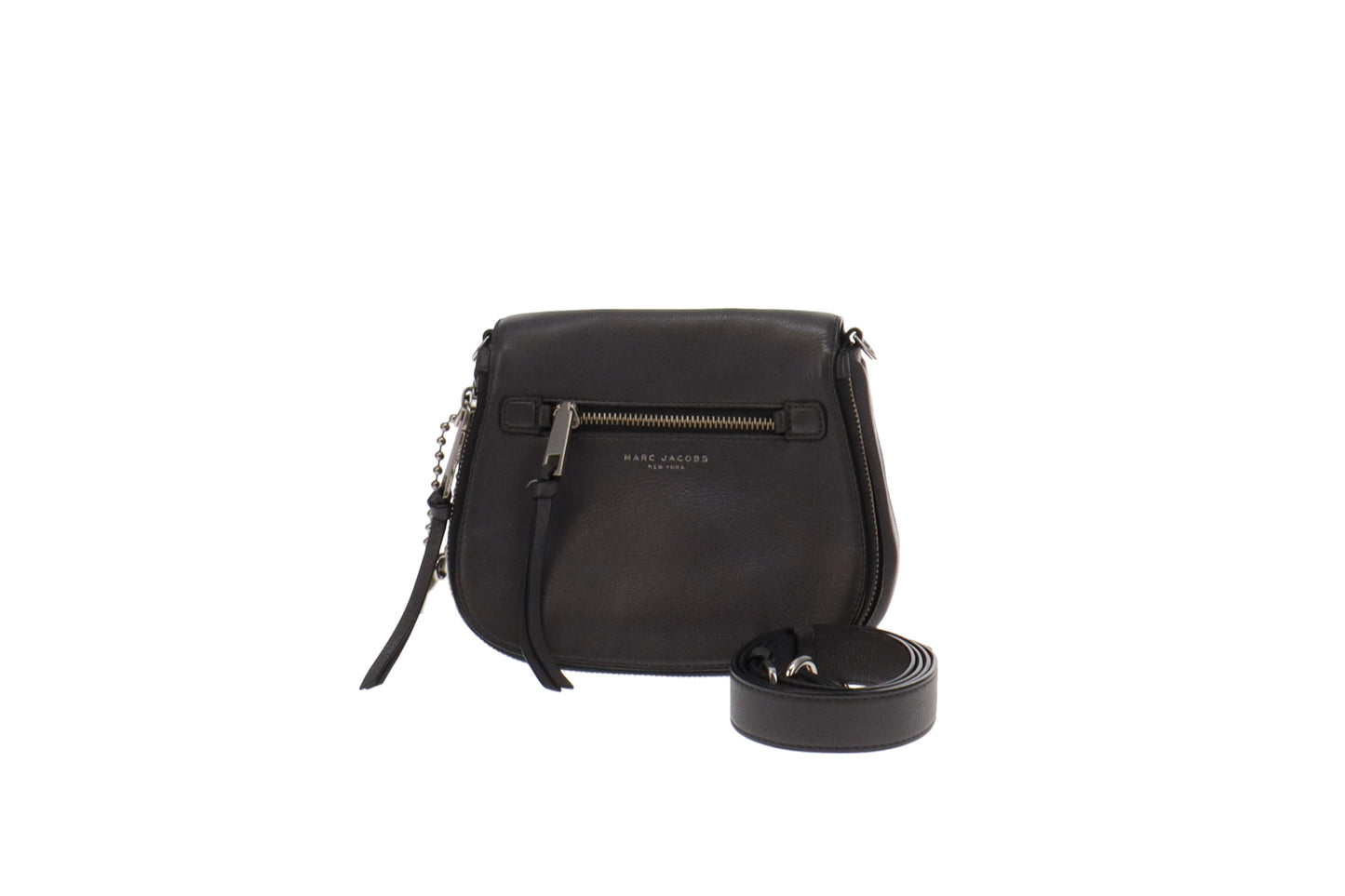 Marc Jacobs Small Dark Grey Recruit Crossbody