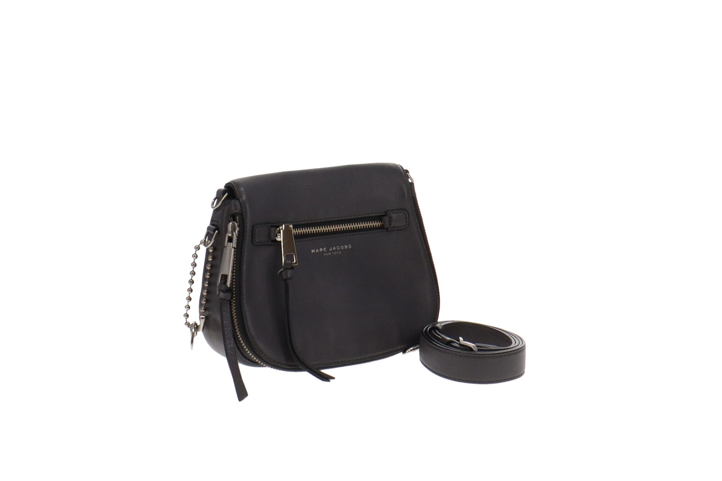 Marc Jacobs Small Dark Grey Recruit Crossbody
