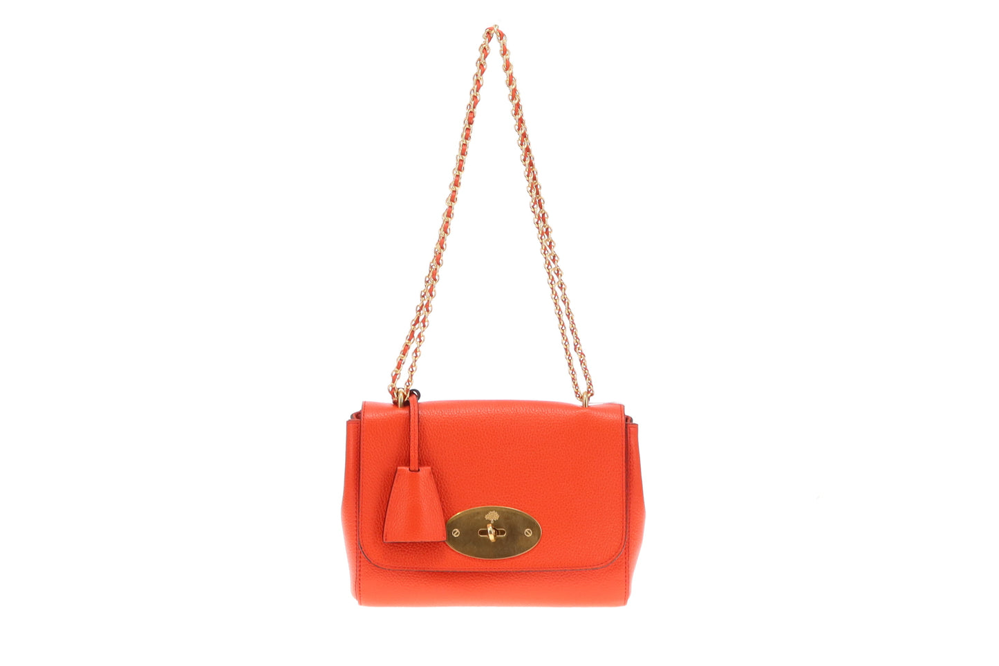 Mulberry Lily Regular Red Leather GHW