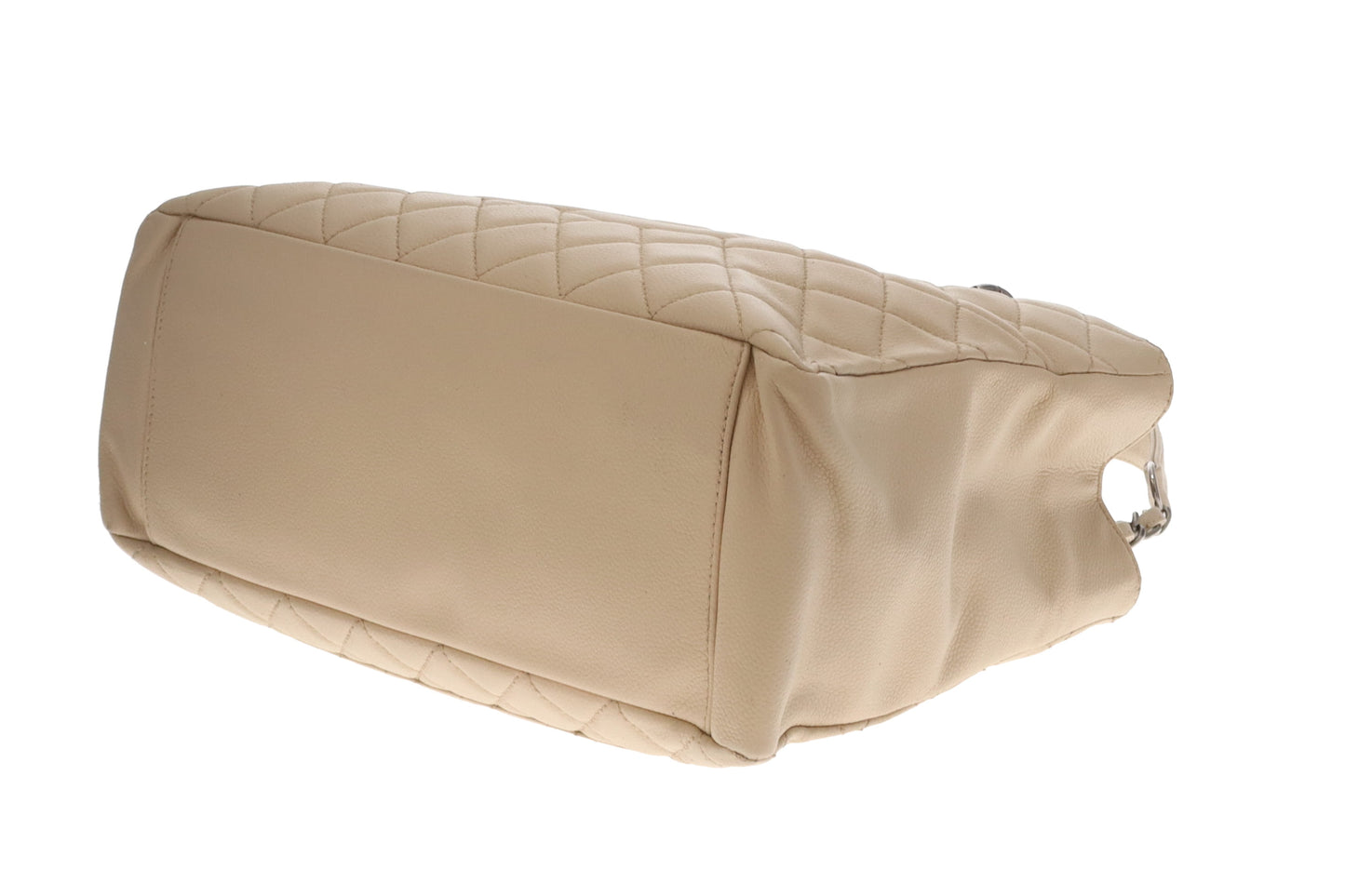 Chanel GST Light Beige New Model With Ruthenium Hardware 2009