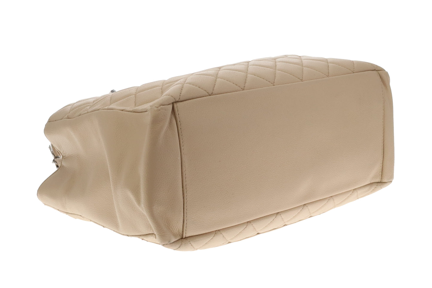 Chanel GST Light Beige New Model With Ruthenium Hardware 2009