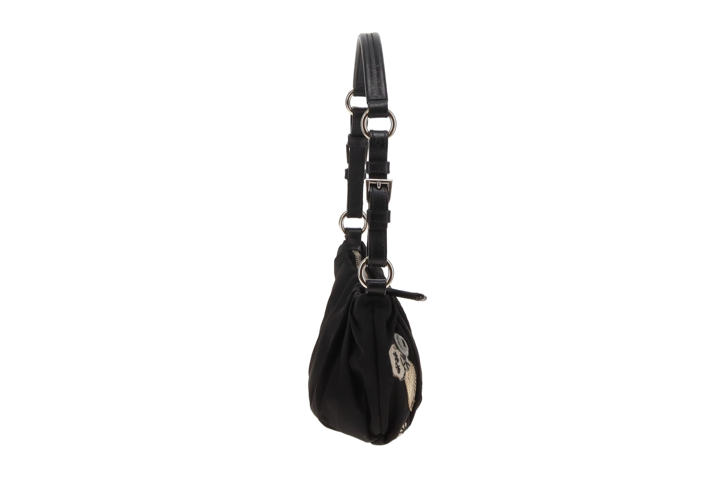 Prada Nylon Patchwork Shoulder Bag Vintage