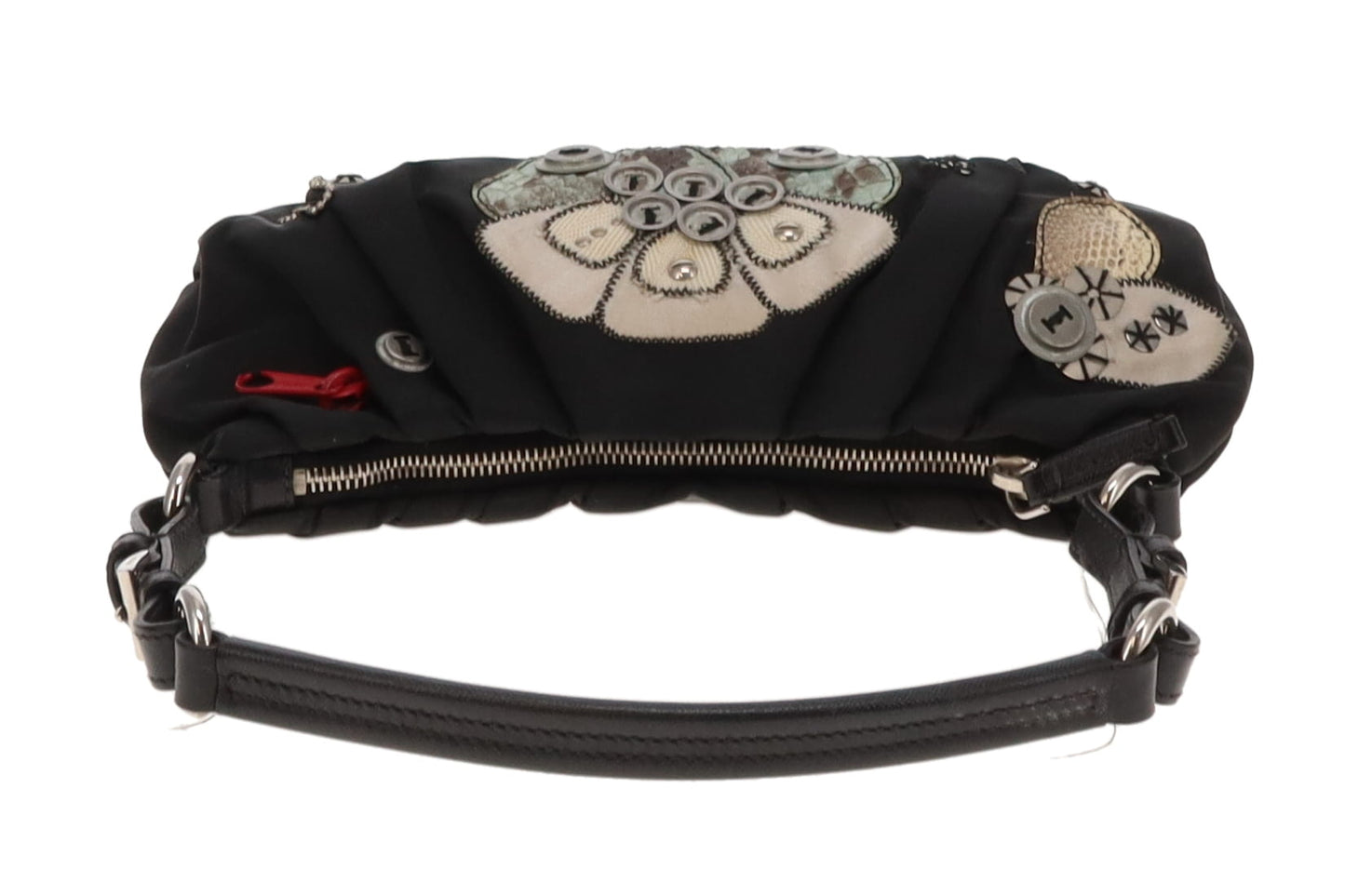 Prada Nylon Patchwork Shoulder Bag Vintage