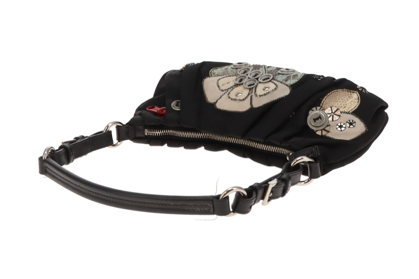 Prada Nylon Patchwork Shoulder Bag Vintage
