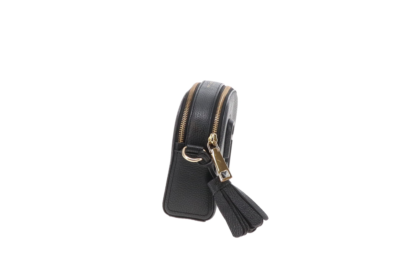 Marc Jacobs Shutter Crossbody Black Leather