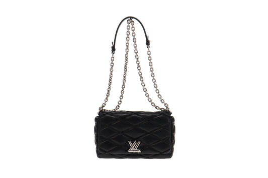 Louis Vuitton Noir GO-14 PM Malletage Series