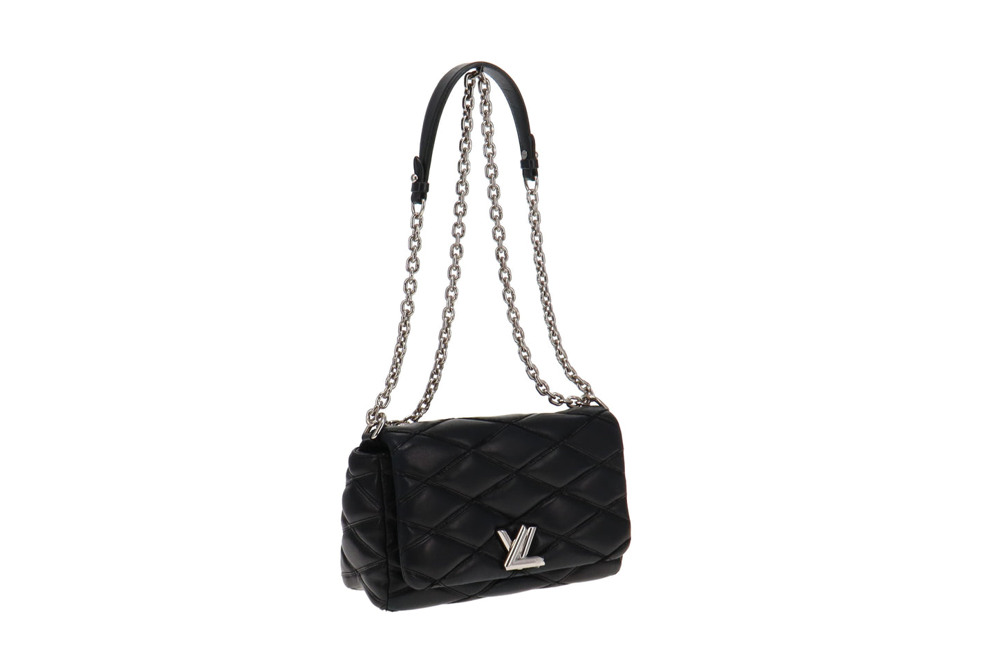 Louis Vuitton Noir GO-14 PM Malletage Series