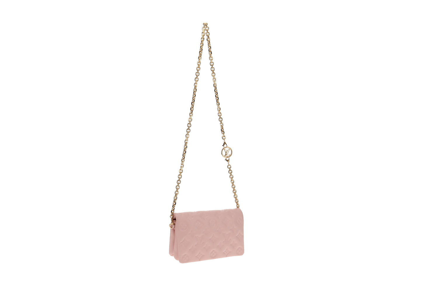 Louis Vuitton Pale Pink Pochette Coussin (NFID Chip)