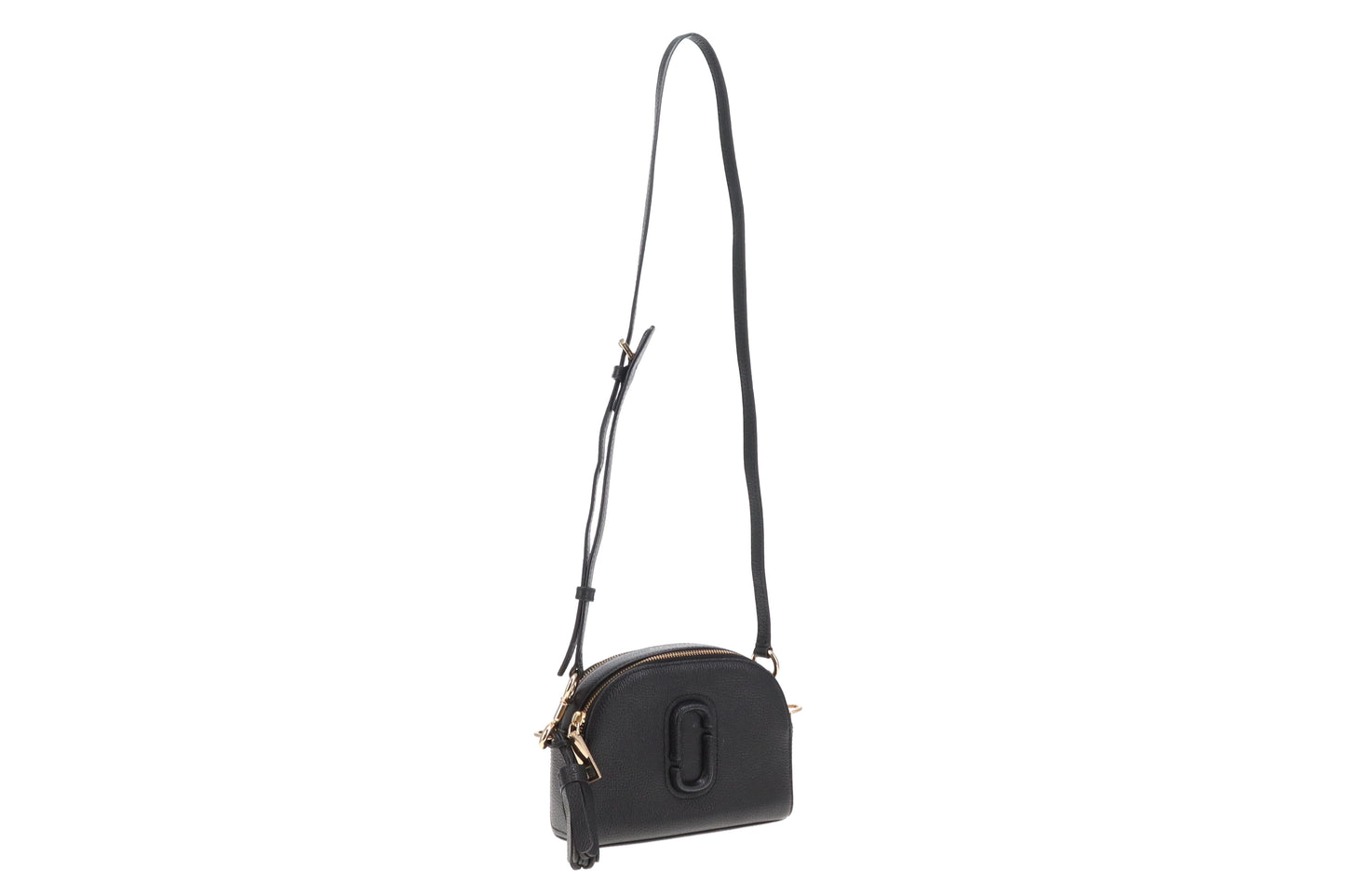 Marc Jacobs Shutter Crossbody Black Leather