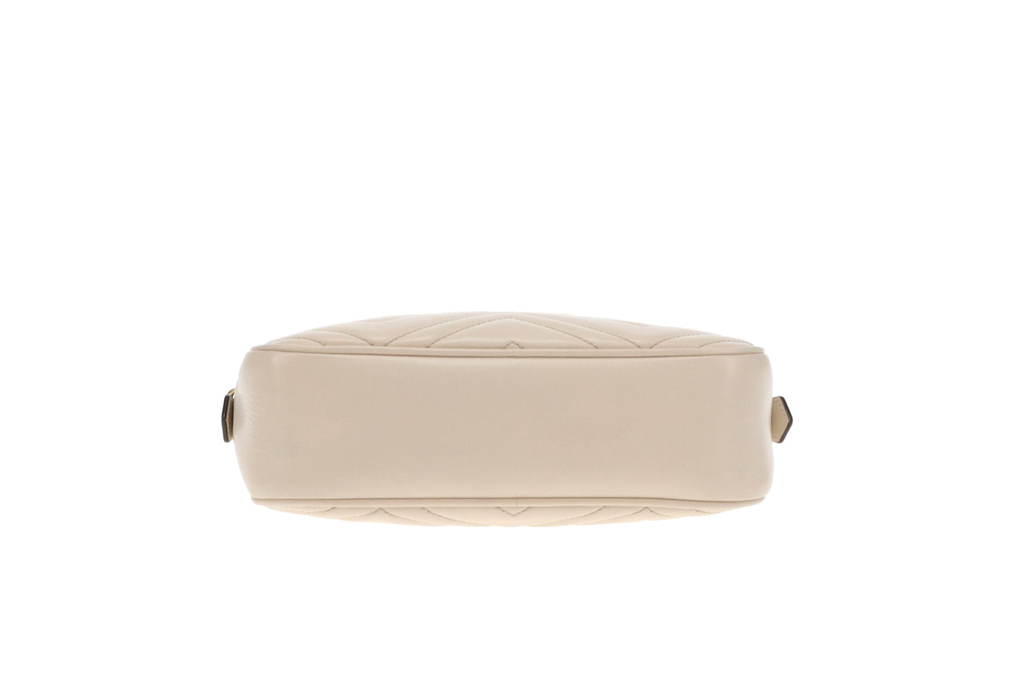 Gucci Marmont Small Camera Bag White Chevron