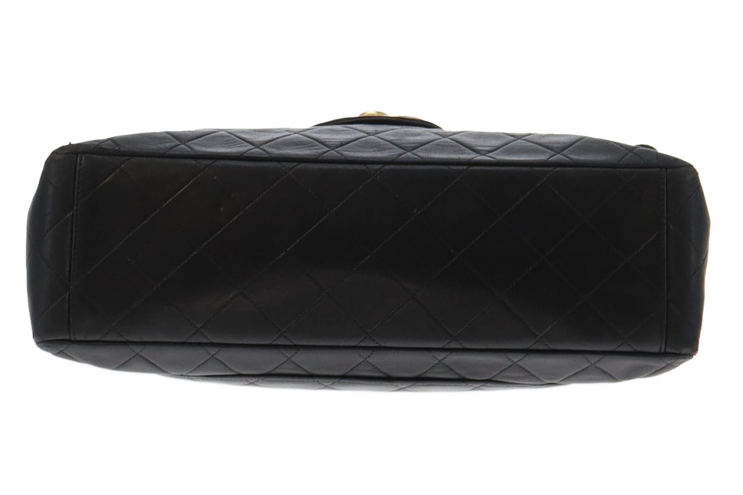 Chanel Vintage Maxi Classic Lambskin Single Flap Bag 1989/91