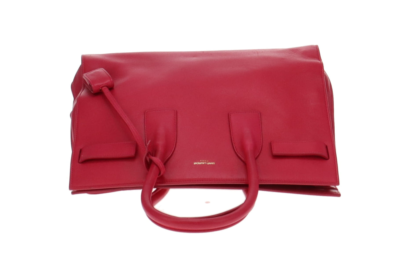 Saint Laurent Hot Pink Smooth Leather Sac De Jour