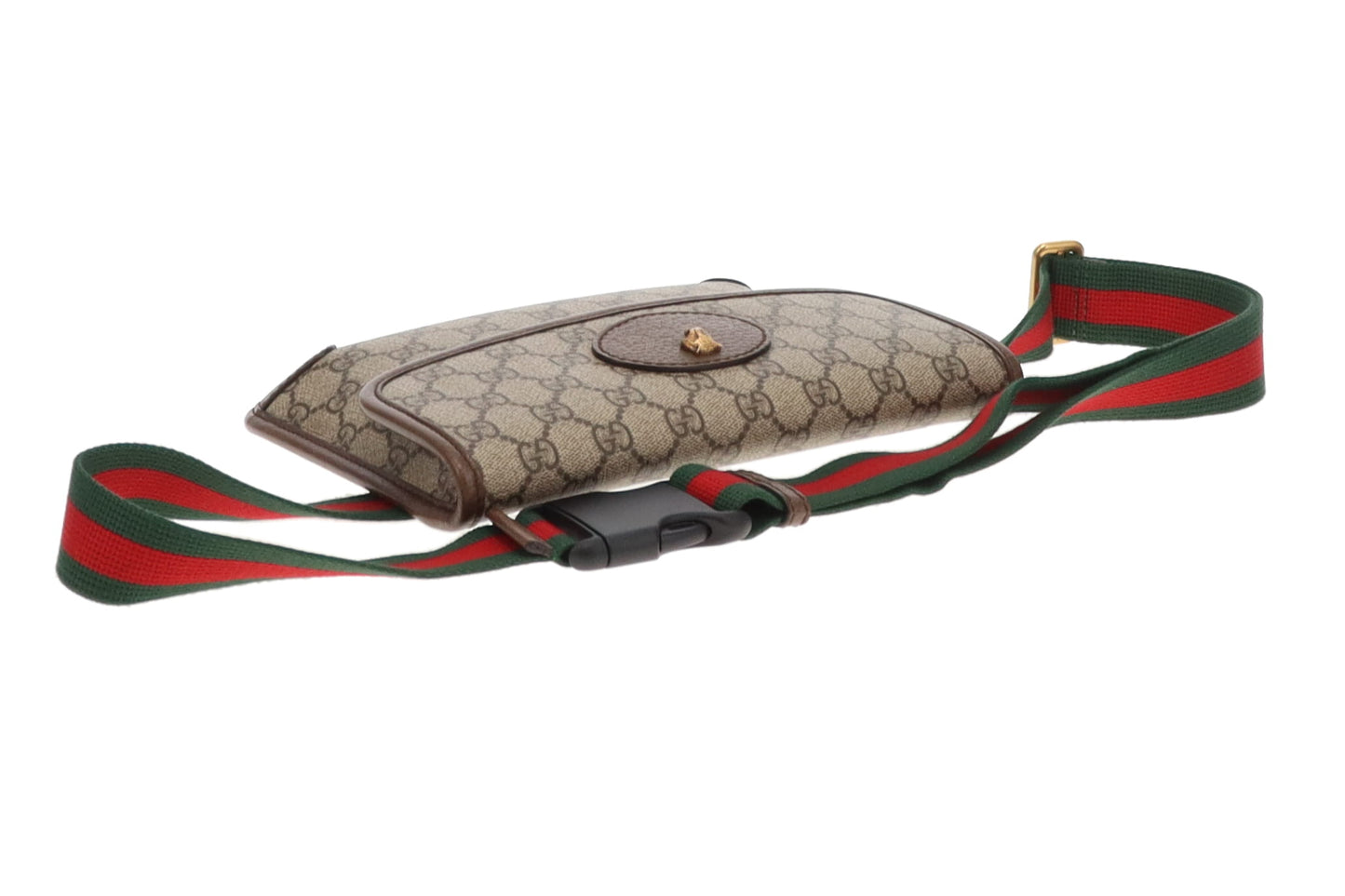 Gucci Neo Waist Bag GG Supreme and Web Detail