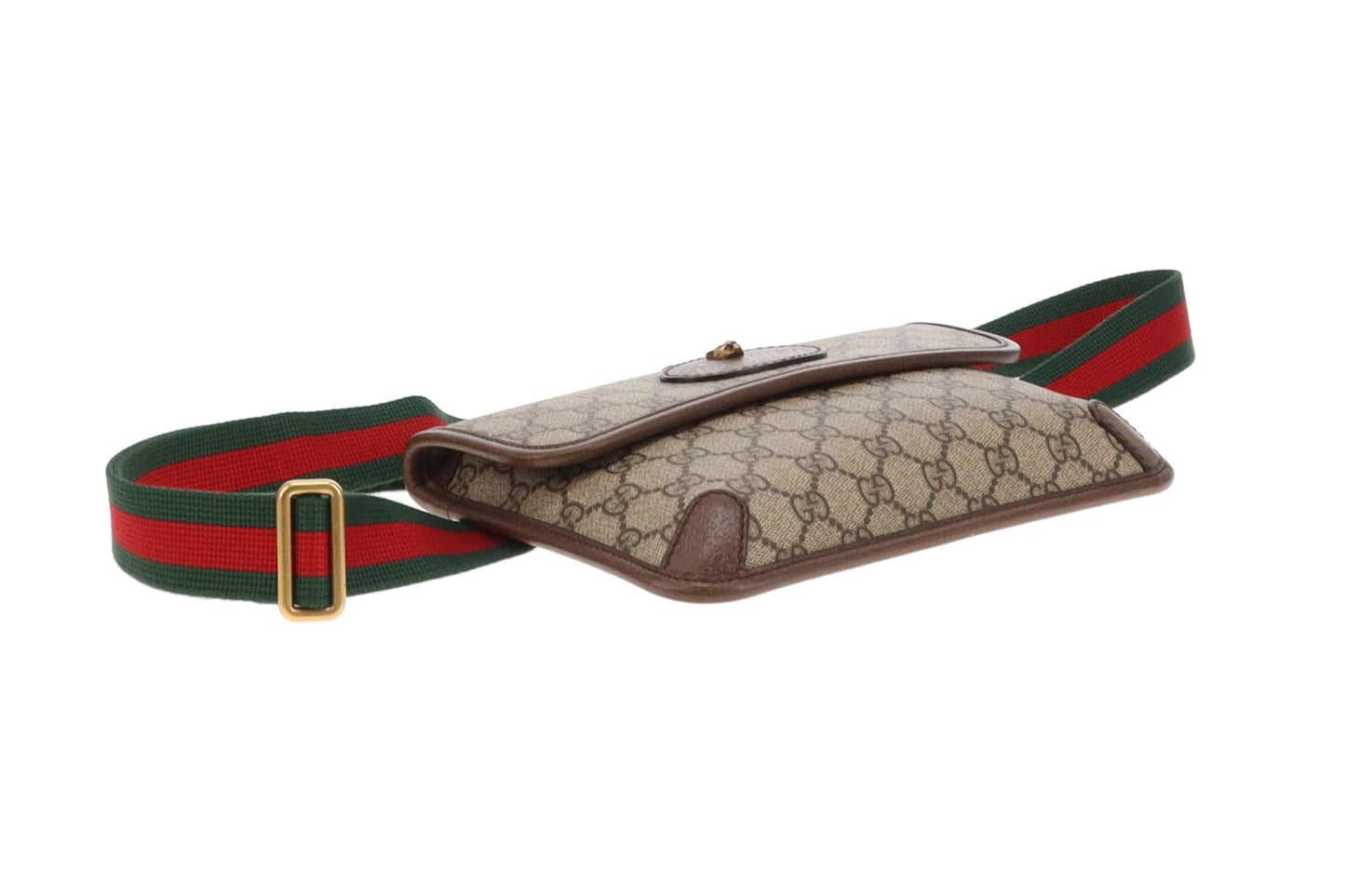 Gucci Neo Waist Bag GG Supreme and Web Detail