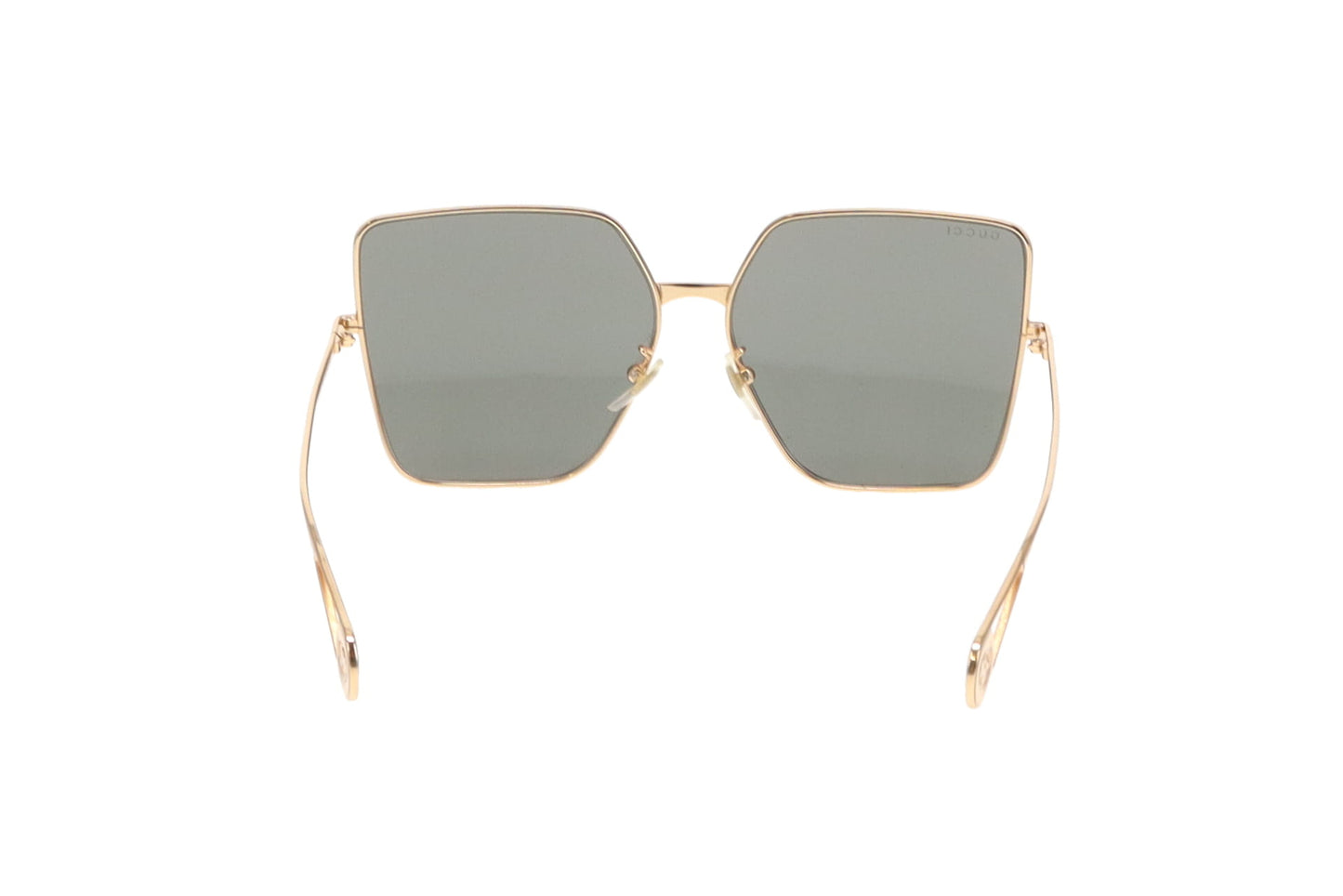 Gucci GG0436S Sunglasses Gold Square Lens