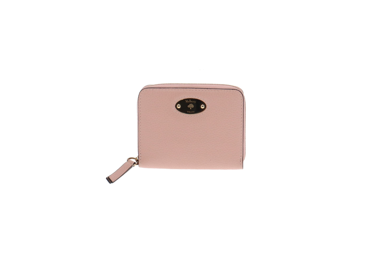 Mulberry Plaque Small Zip Around Wallet