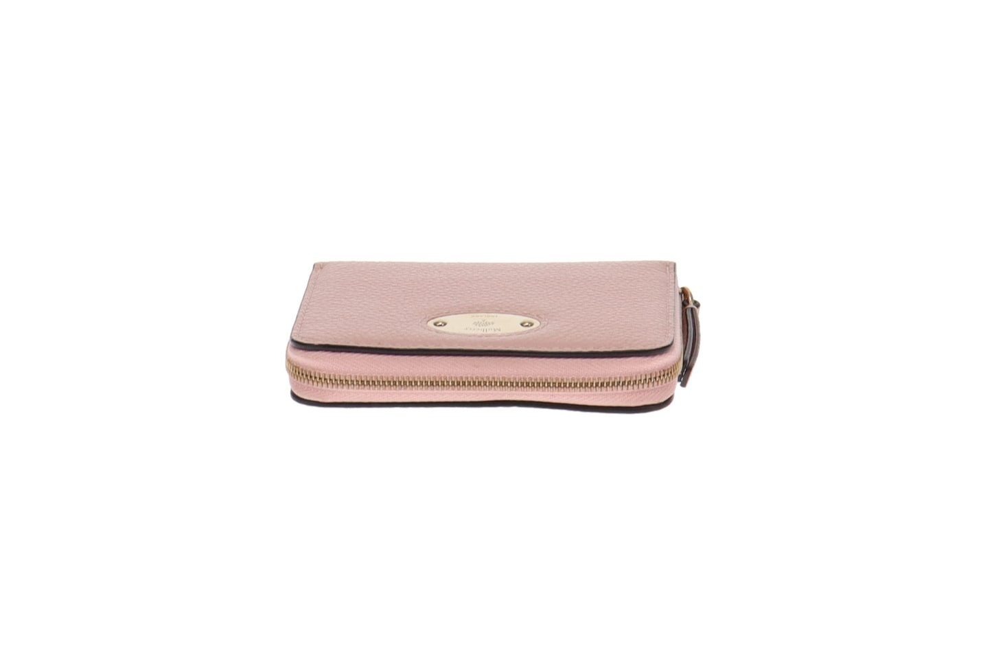 Mulberry Plaque Small Zip Around Wallet