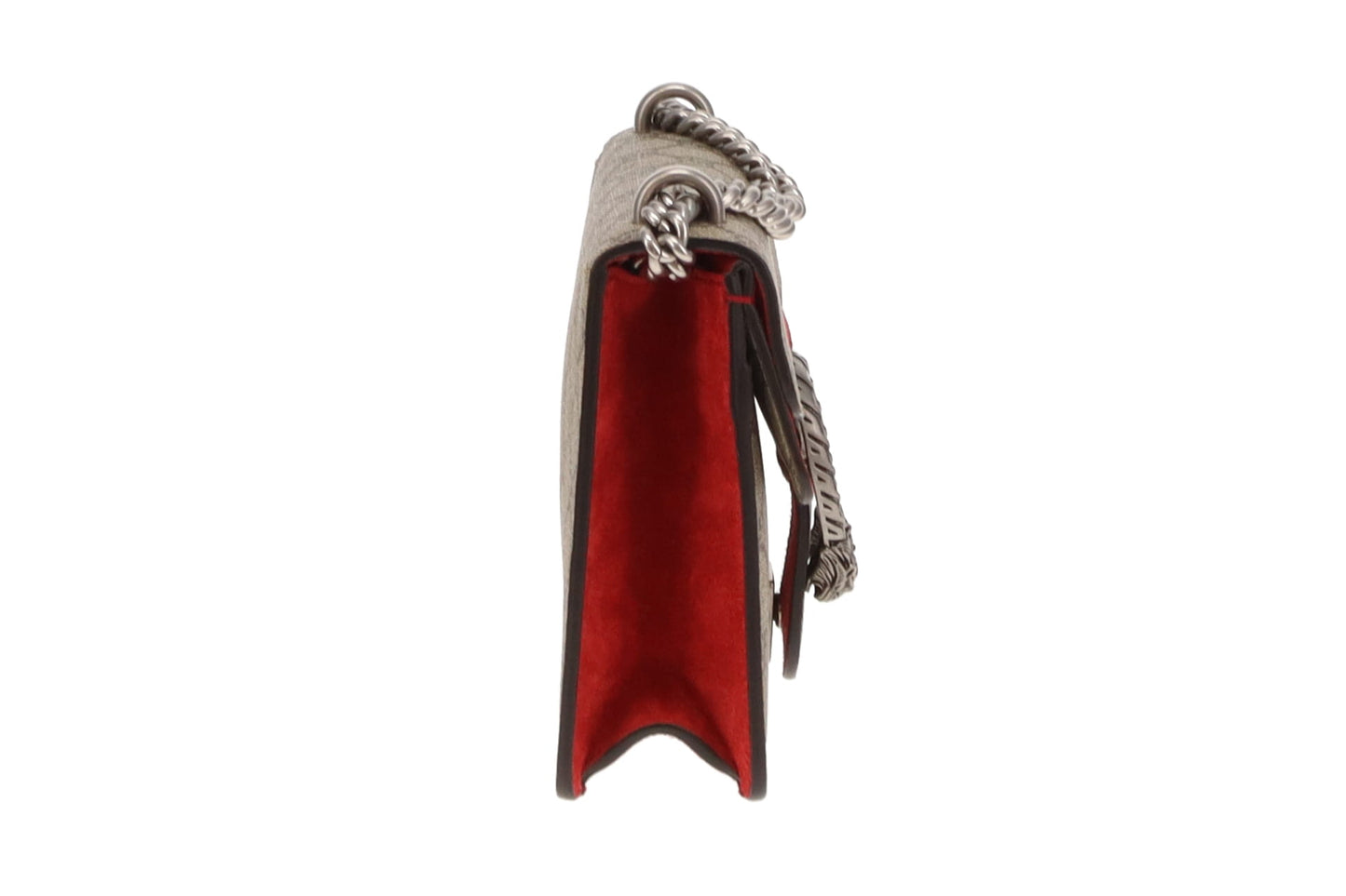 Gucci Dionysus Small Shoulder Bag GG Supreme and Red