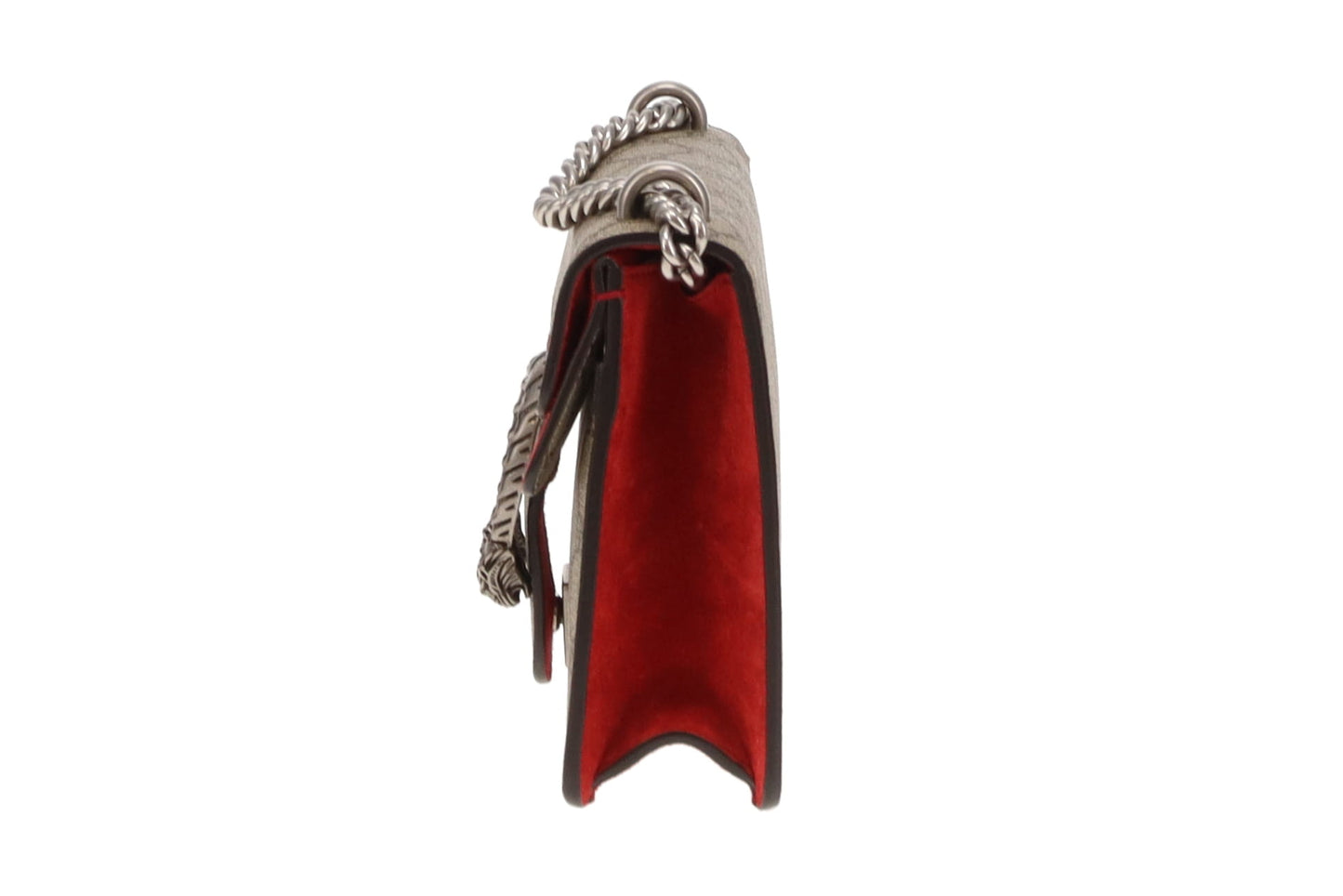 Gucci Dionysus Small Shoulder Bag GG Supreme and Red