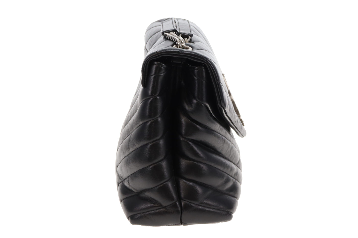 Saint Laurent Loulou Medium Black Leather SHW 2017