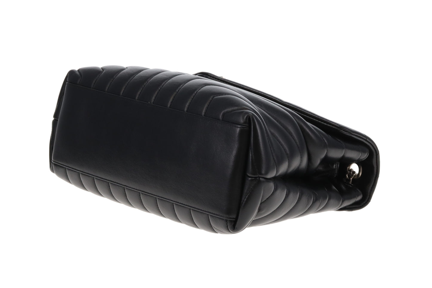 Saint Laurent Loulou Medium Black Leather SHW 2017