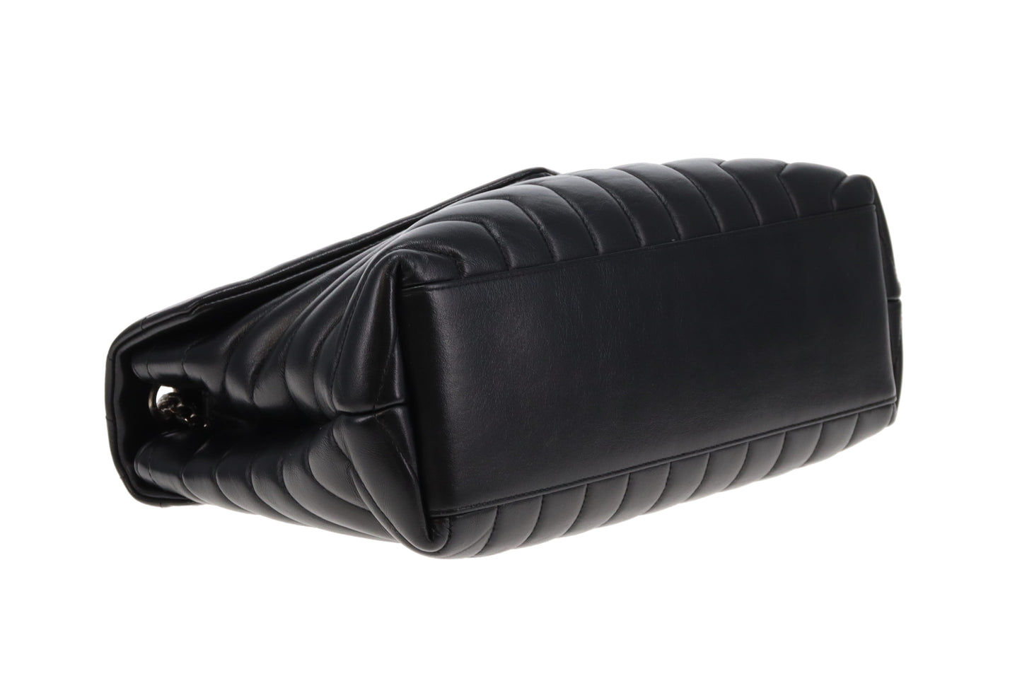 Saint Laurent Loulou Medium Black Leather SHW 2017