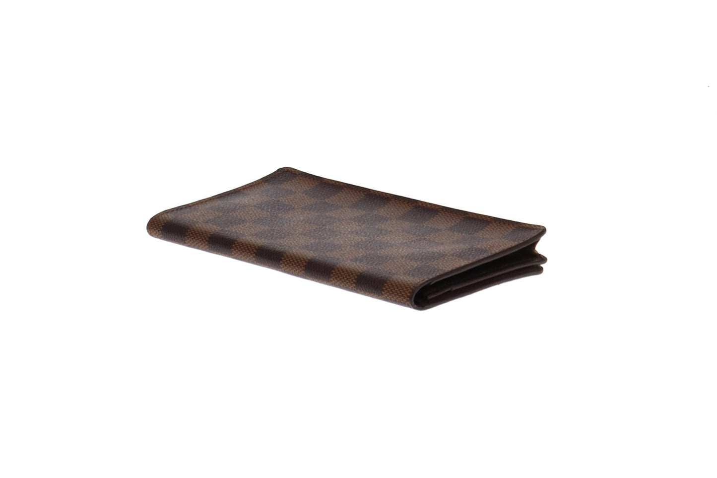 Louis Vuitton Vintage Damier Ebene Vertical Brazza Wallet