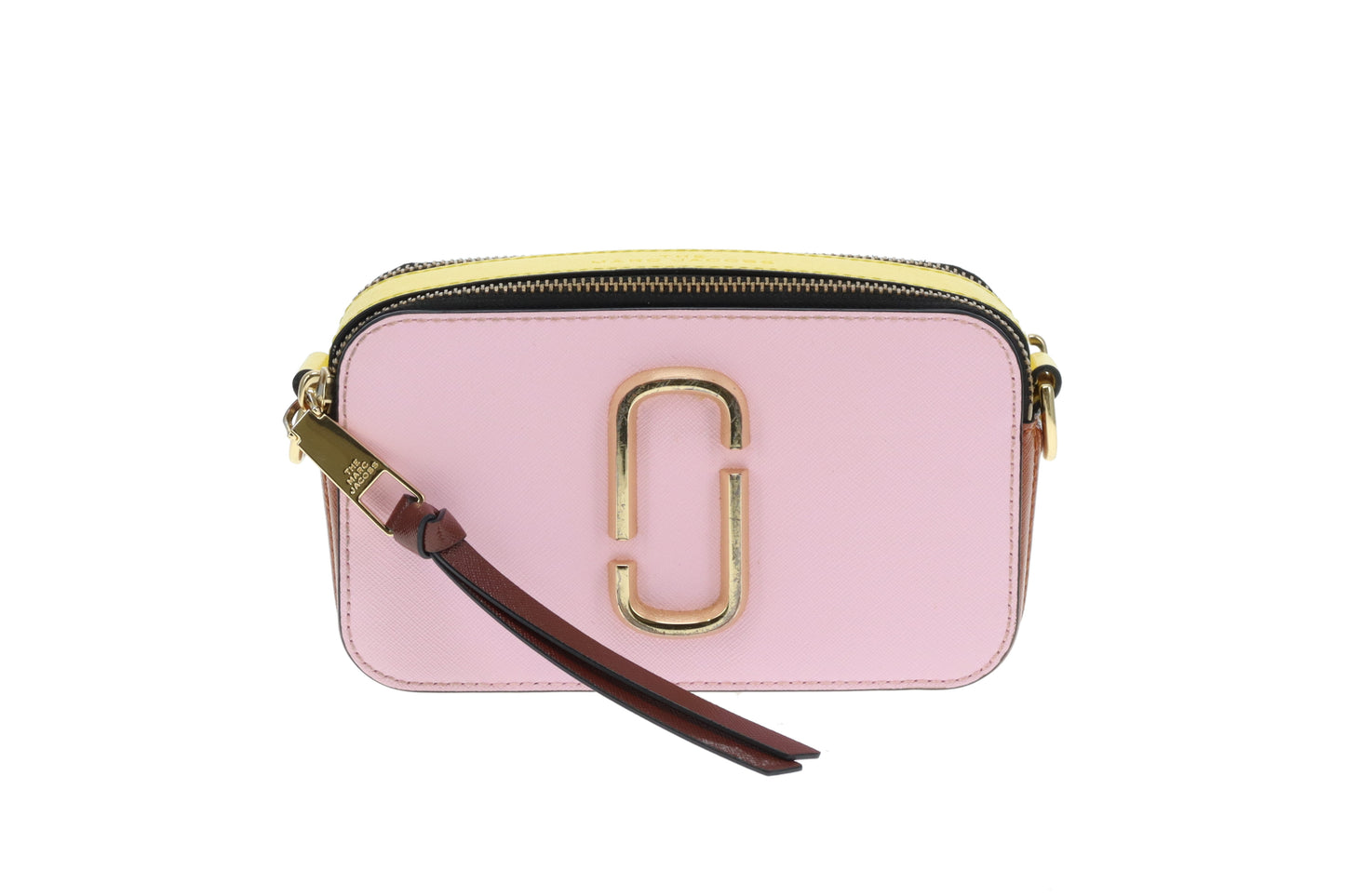 Marc Jacobs The Snapshot Pink/Brown/Yellow