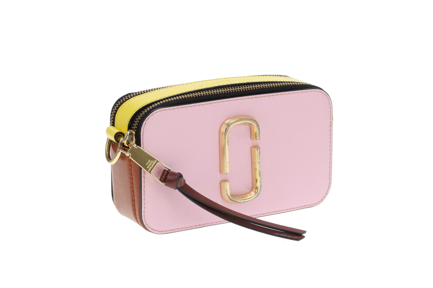 Marc Jacobs The Snapshot Pink/Brown/Yellow