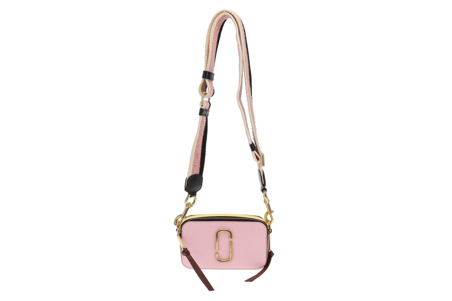 Marc Jacobs The Snapshot Pink/Brown/Yellow