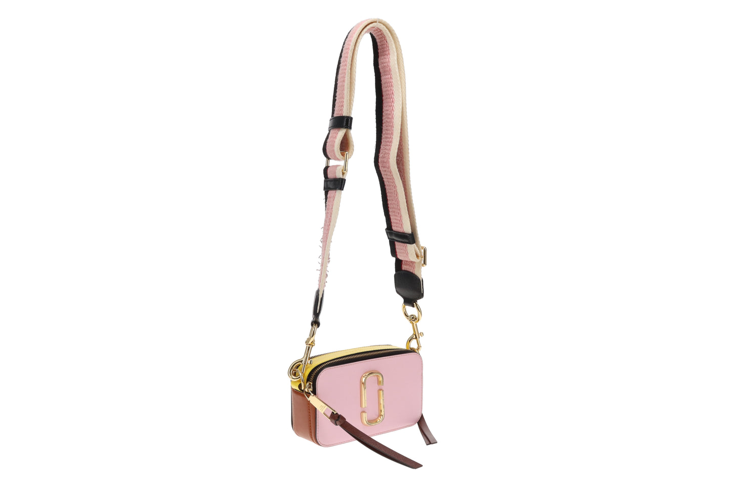 Marc Jacobs The Snapshot Pink/Brown/Yellow