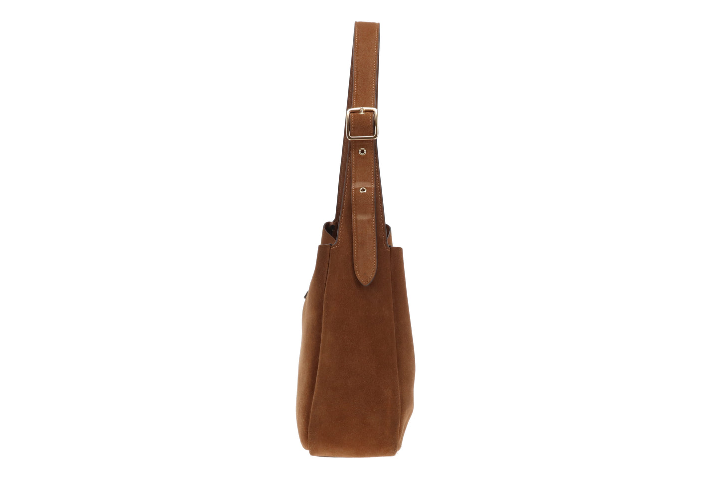 Coach Hadley Tan Suede and Leather