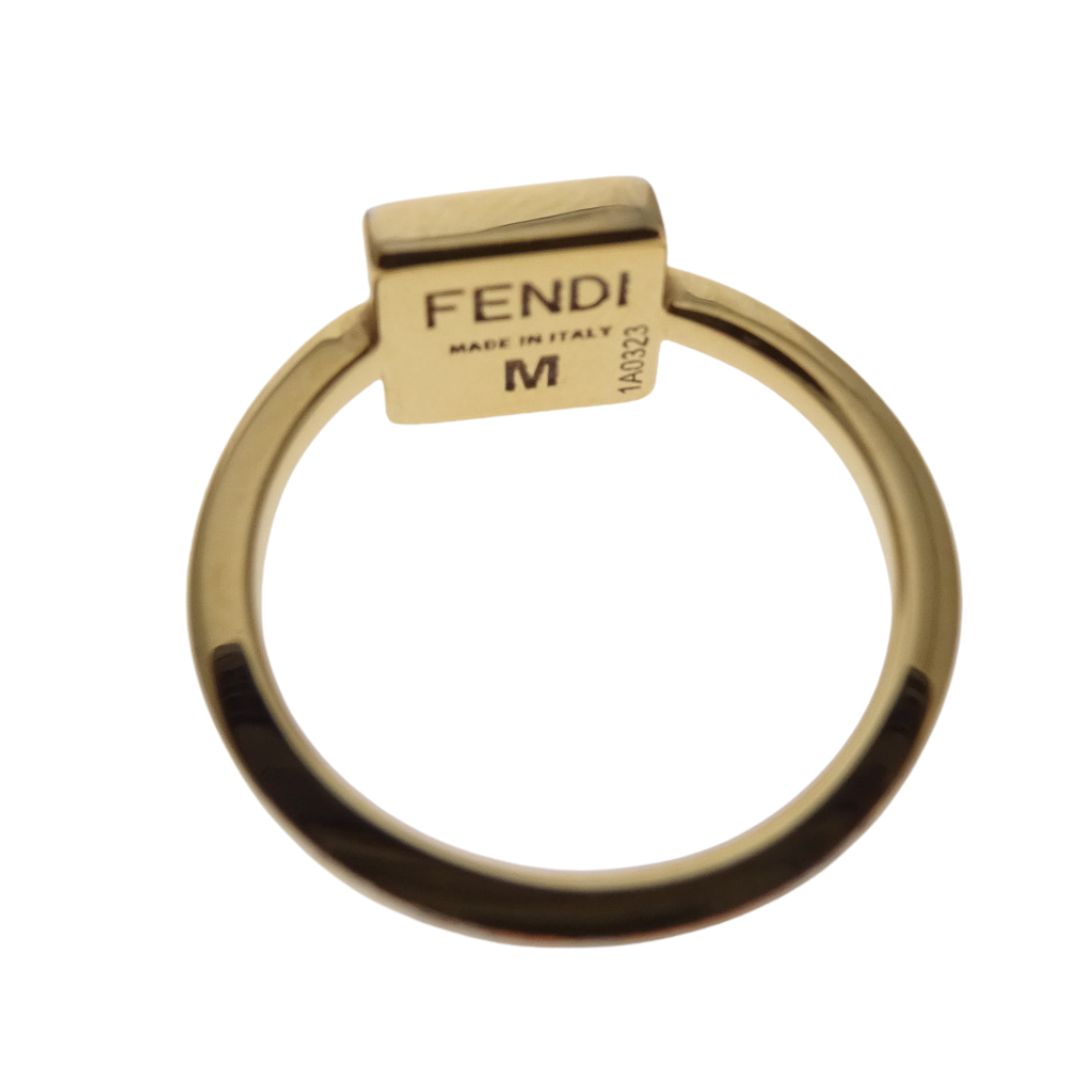 Fendi FF Ring Goldtone (M - size 54)
