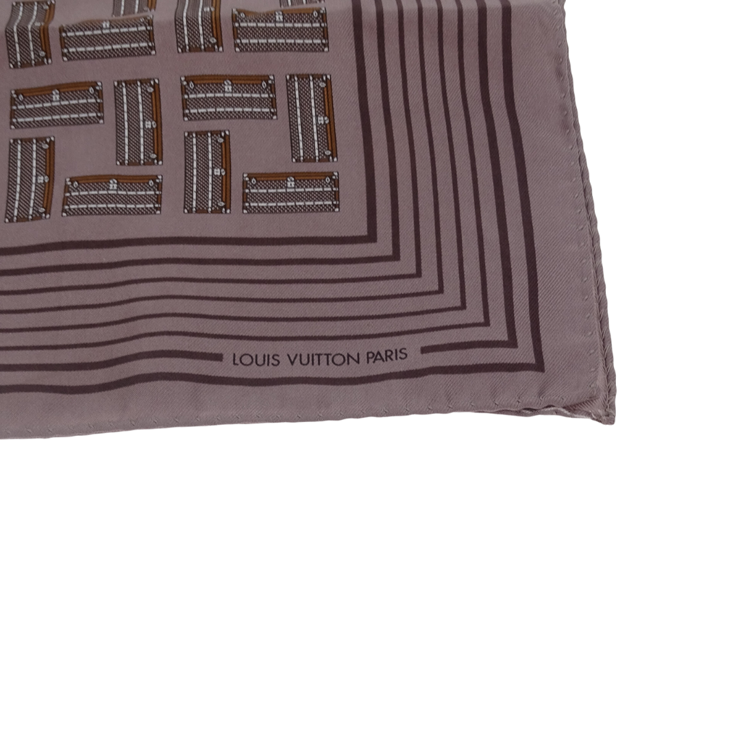 Louis Vuitton Les Decors Parisiens Au Vix Siecle 90cm Silk Scarf