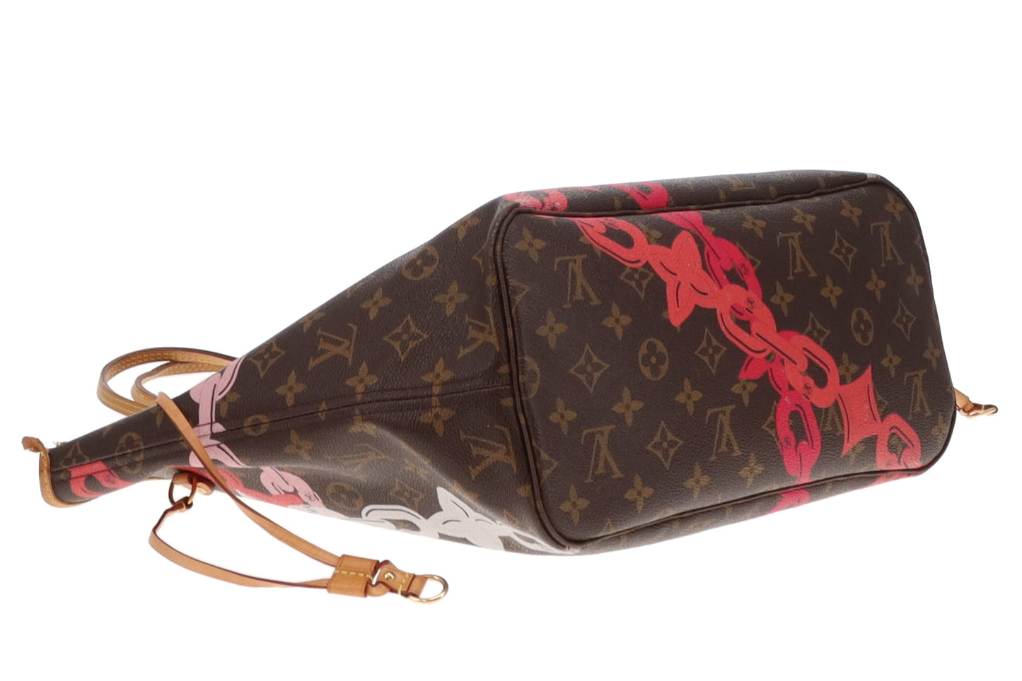 Louis Vuitton Monogram Chain Print Neverfull MM Ltd. Ed. CA1136 (2)