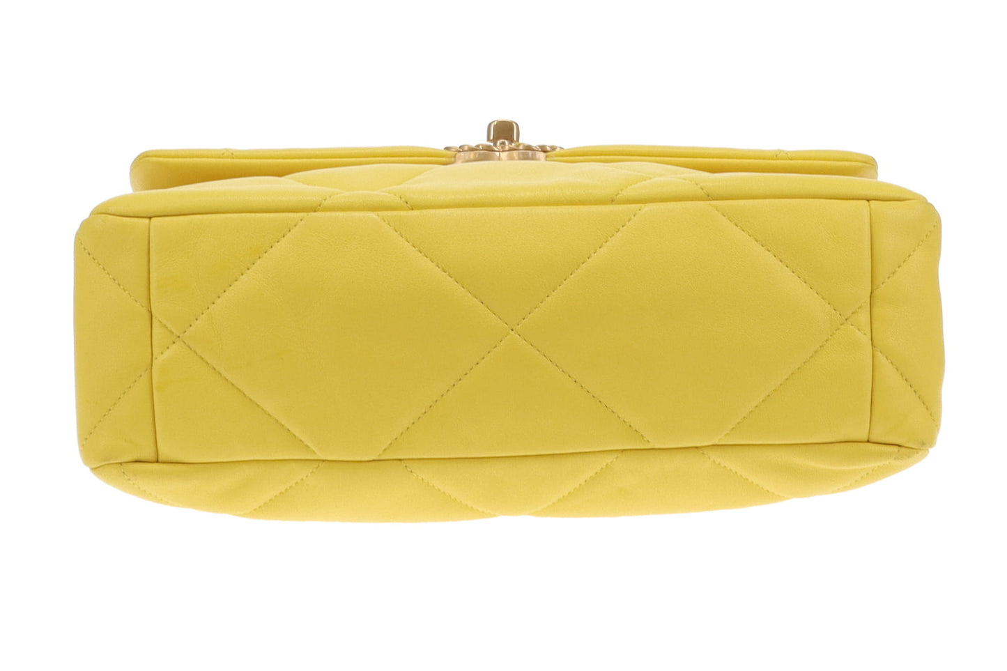 Chanel 19 Large Yellow Lambskin (NFID)